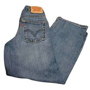 Levi Strauss Boys 550 Size 9 Relaced Fit Regular 24 1/2 X 23 1/2